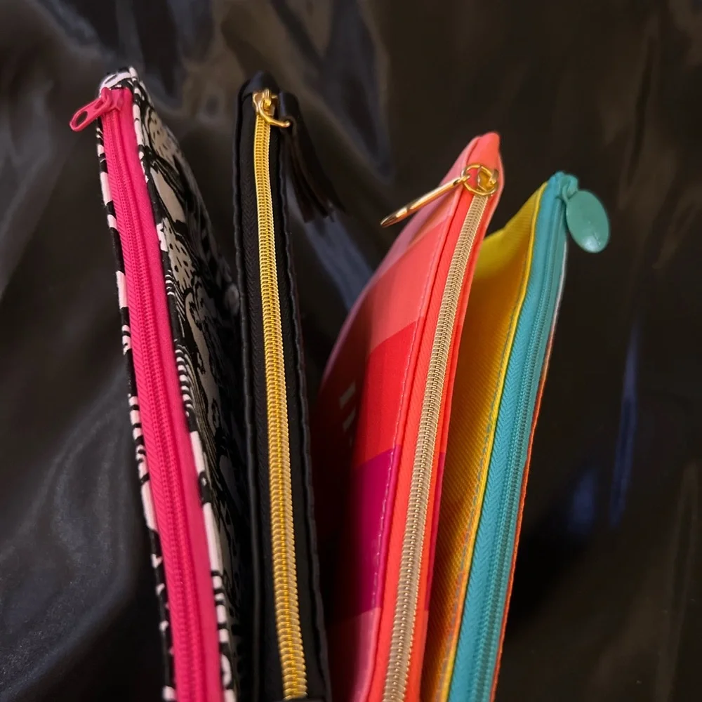 Four never used Ipsy cosmetic bags. Great for your girls birthday parties.